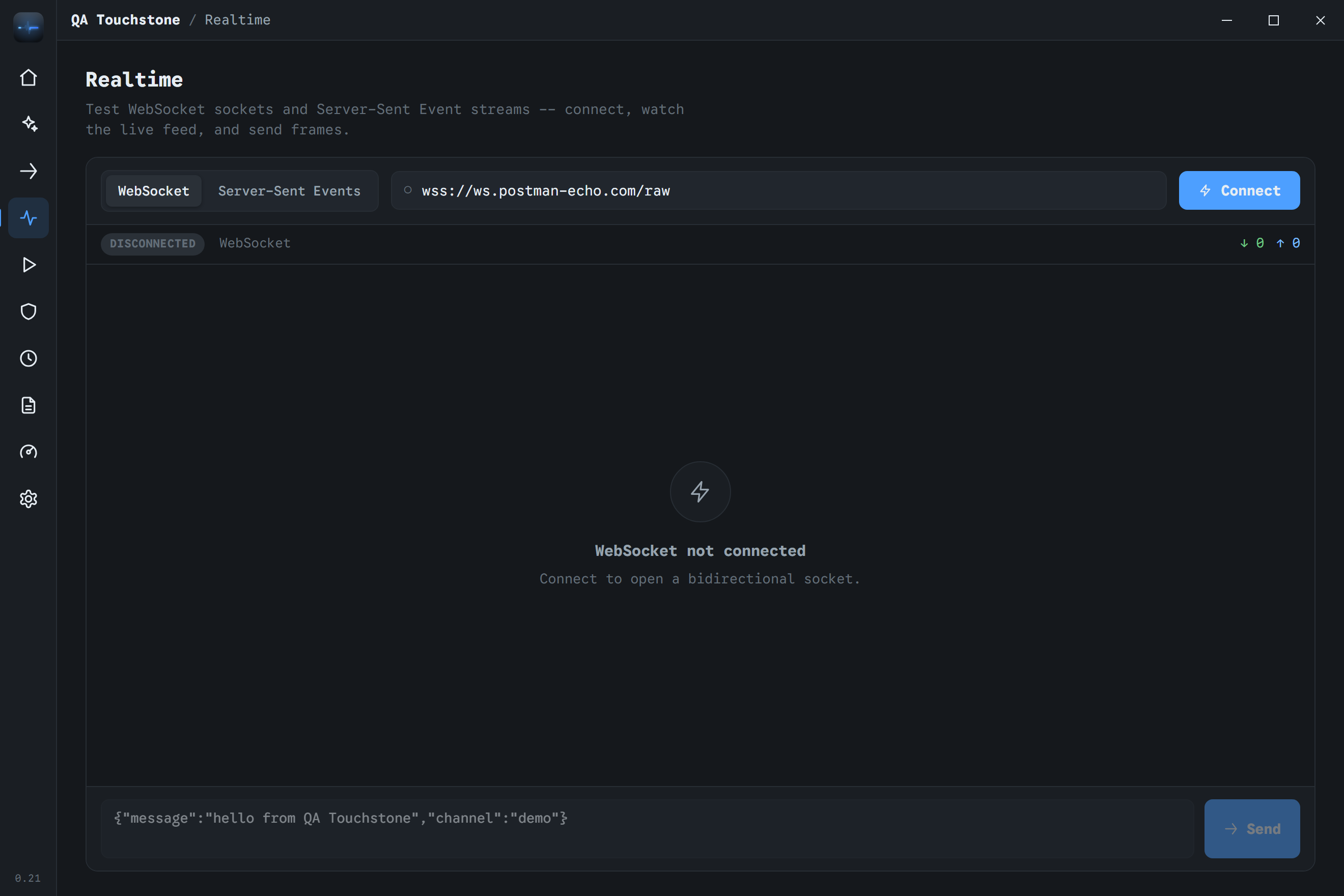 Realtime testing