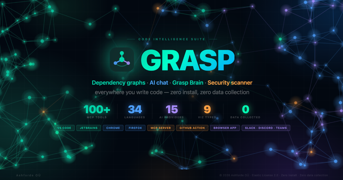 Grasp — See the code. Know the code.