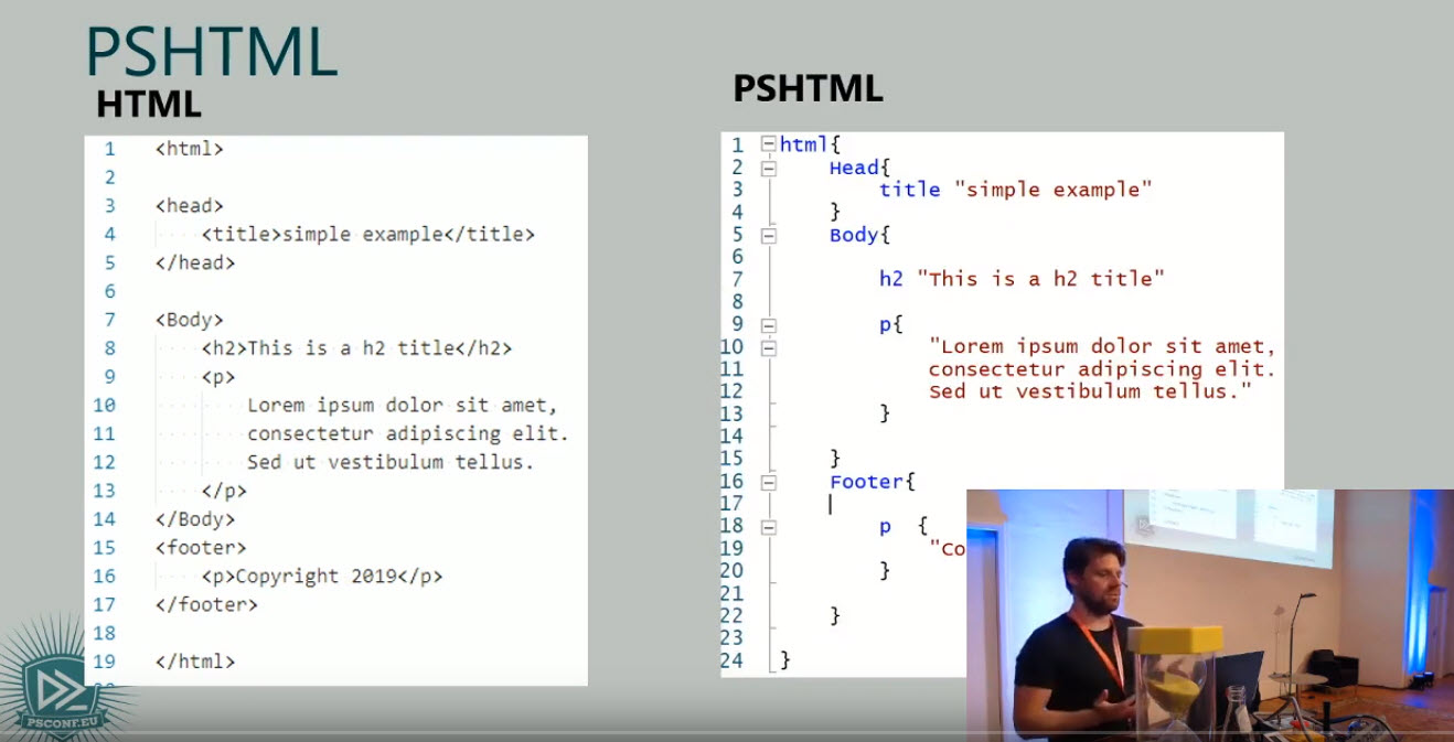 PsConfEU PSHTML Introduction