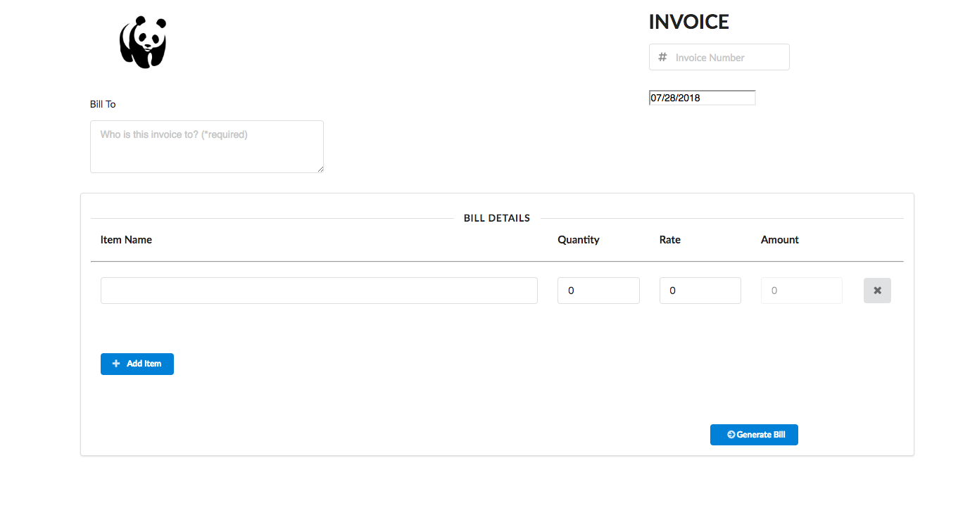 Invoice app