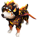 Pet Skin: Lava Pumpkin