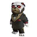 Pet Skin: Laser Eyes Pug