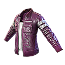 Purple Leather Jacket (male)