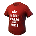Keep calm (red)