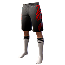 Cherry Coal Shorts