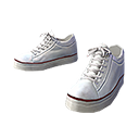 White sneakers