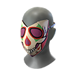 Skeleton Magician Mask (Red)