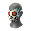 Skeleton Magician Mask (White)