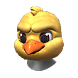 Adorable Chick Head