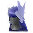 Platinum Odette - Indigo (Head)