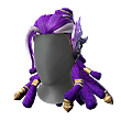 Violet Dreadlocks