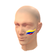 Colombia Facepaint