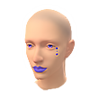 Sunscale Slither (Facepaint)