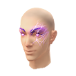 Sonic Eyes Facepaint