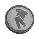 Silver Costume Token