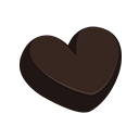 Valentine's Love Chocolate - Black