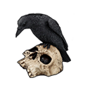 Crow Statue