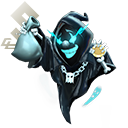 Backpack - Top Criminal (Ghost)