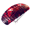 Parachute - Crimson Skyline