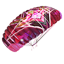 Parachute - Crimson Neon