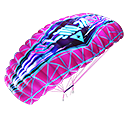 Parachute - Maroon Laser