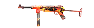 MP40 - Flaming Wolf