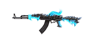Blue Flame Draco AK47