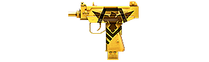 The Golden Mini Uzi