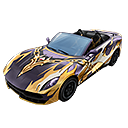 Sports Car - Golden Undaunted