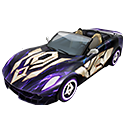 Sports Car - Crystal Symmetry
