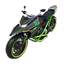 Motorbike - Green Phantom