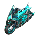 Motorbike - Teal Rush