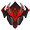 Crimson Beast Pin