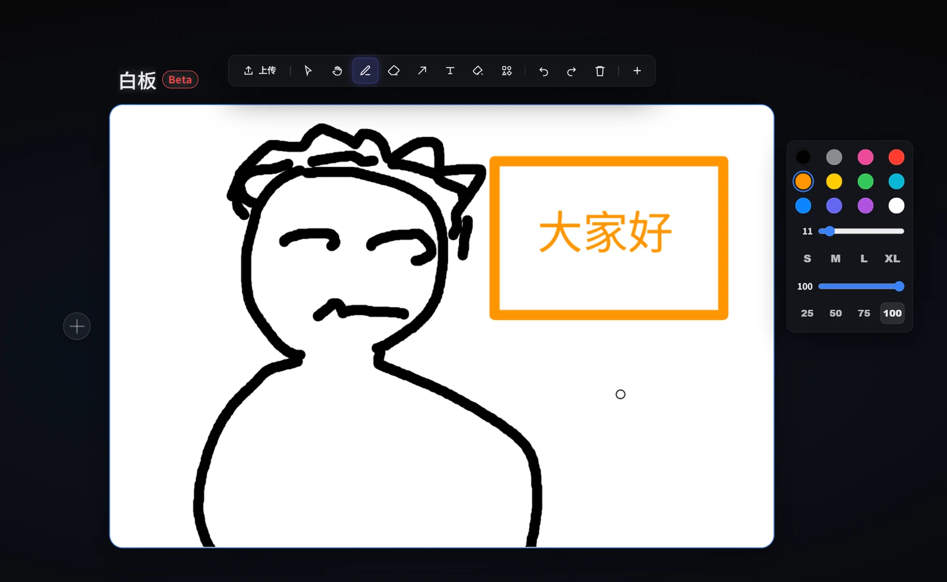 SHUO Canvas 白板节点