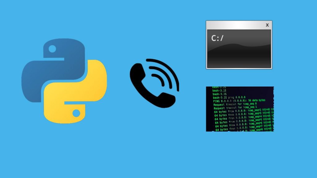 Running an external program from Python