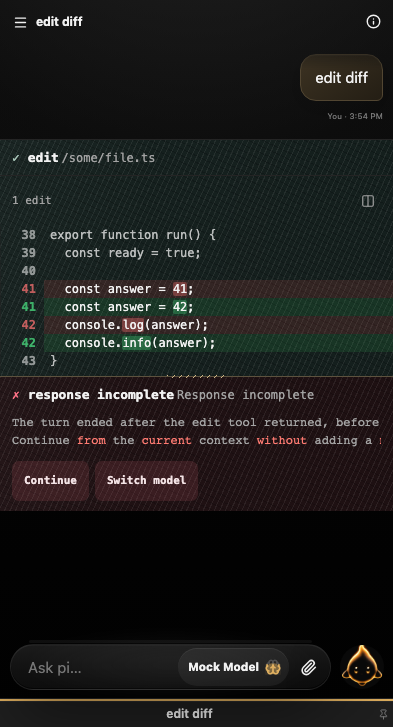 pi-web diff review mobile
