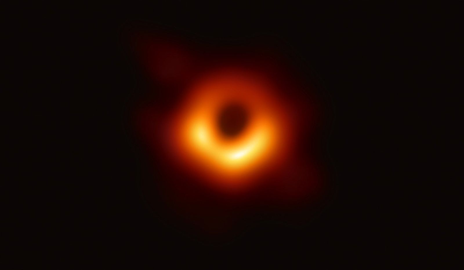First-ever image of a black hole — M87* captured by the Event Horizon Telescope