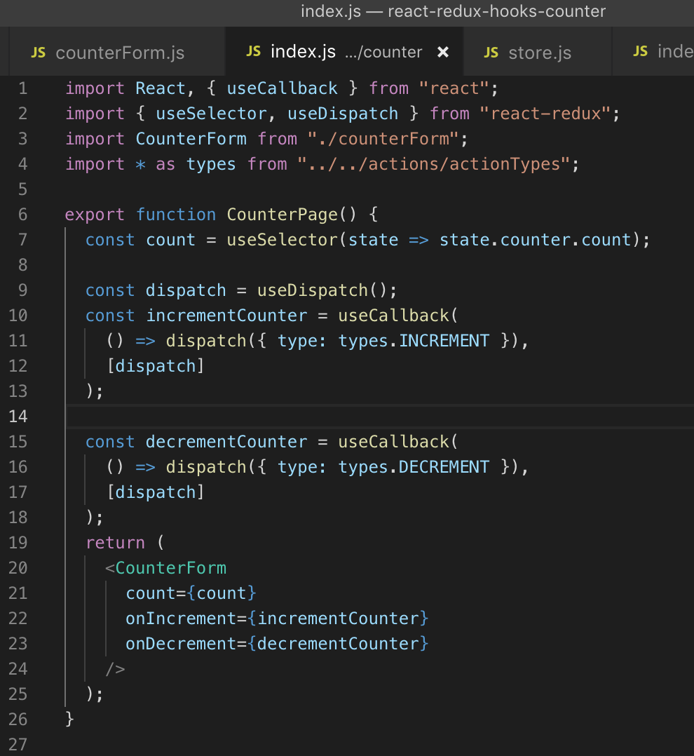 GitHub - asifsha/react-redux-hooks-counter: Get started with React ...