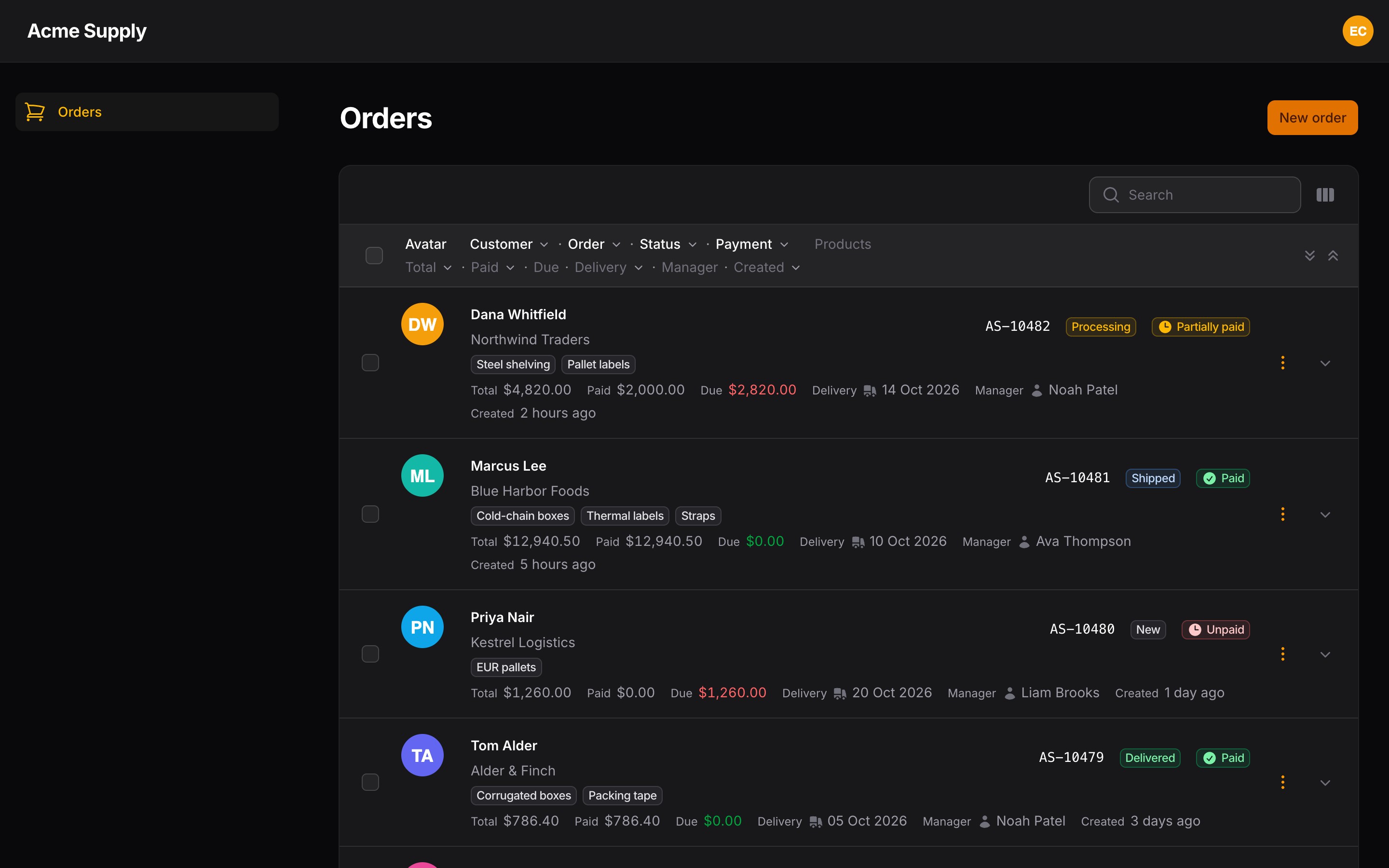 Dark mode