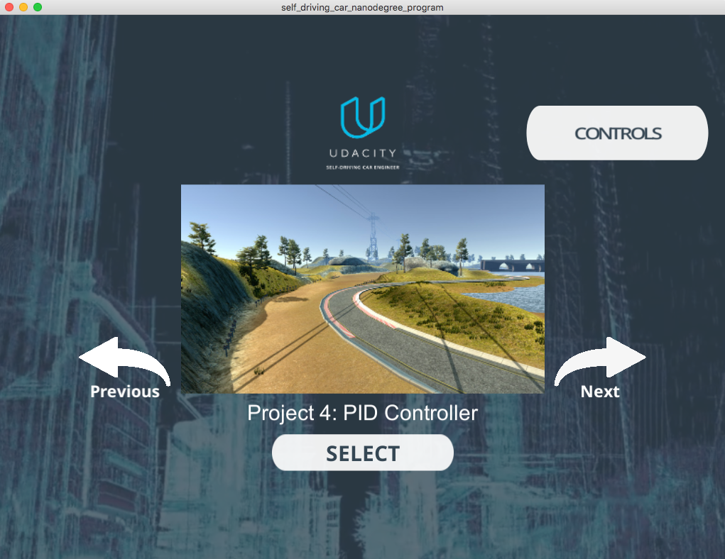 Simulator PID controller project