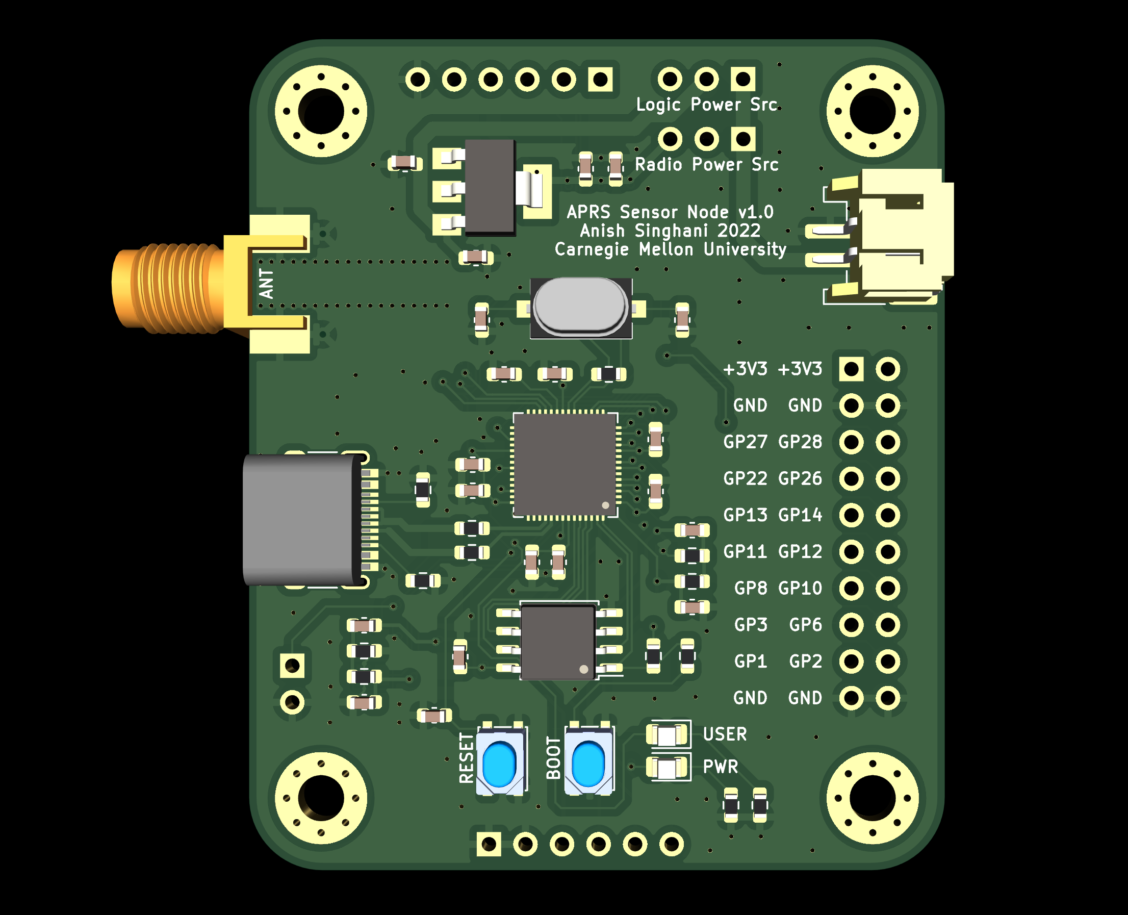 PCB rendering