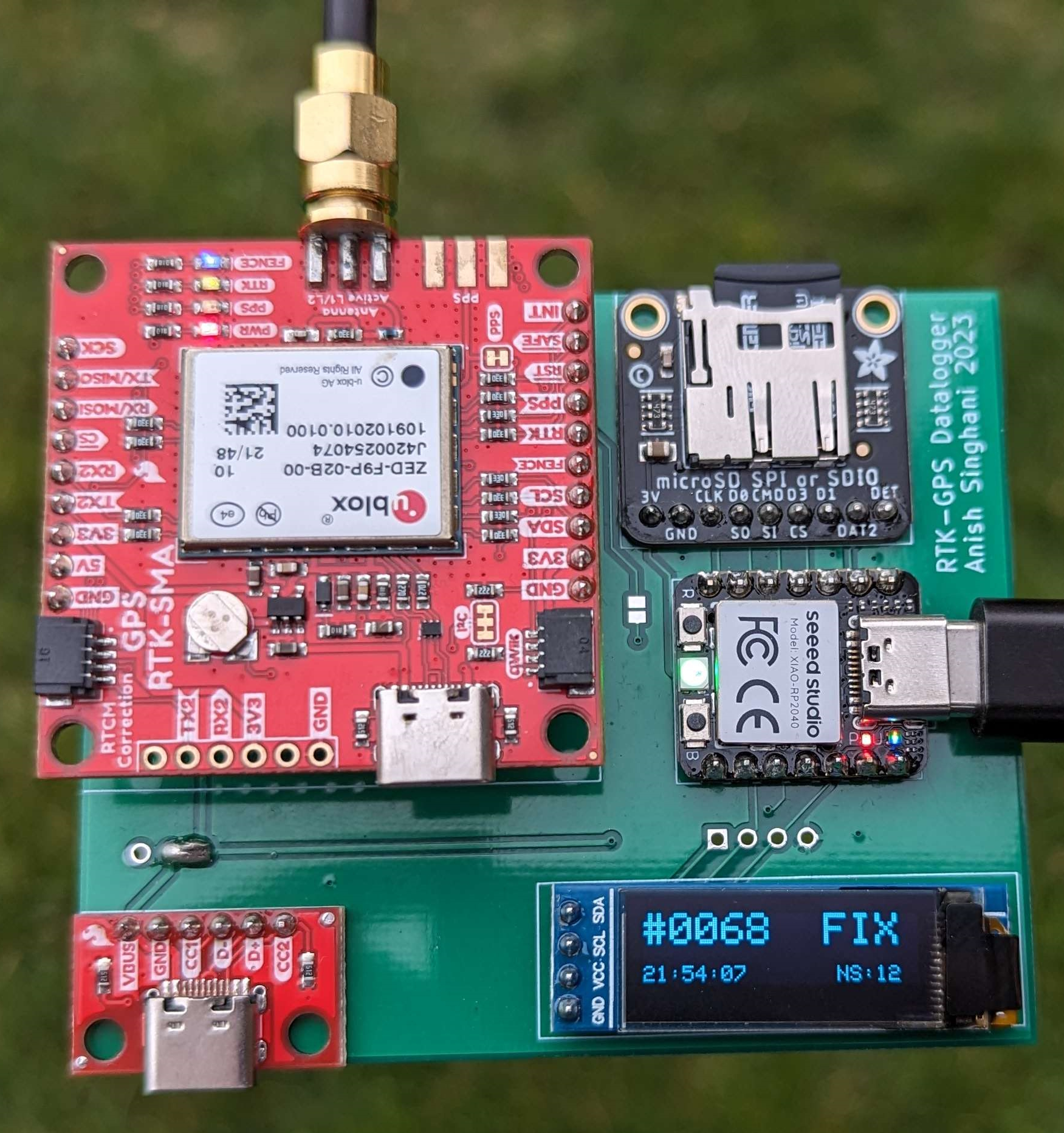 Rtk datalogger, from the project README