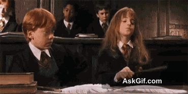 When you realize your friend is a total wizard at everything!