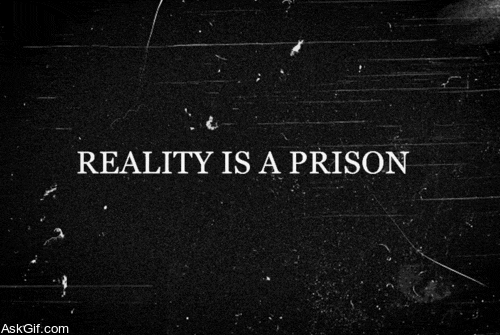 Reality is a prison.
