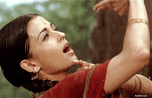 Feel the joy of rain! This is what pure happiness looks like!