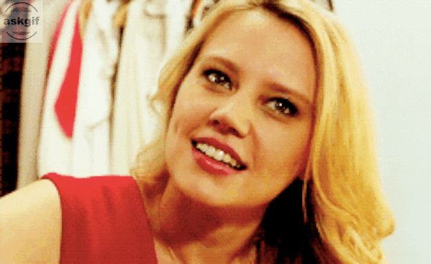 This is how I blush in front of my crush.