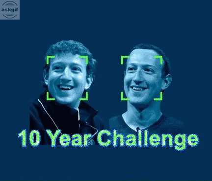 Facebook created 10 year challenge to train its machine learning algorithms to identify aging patterns.