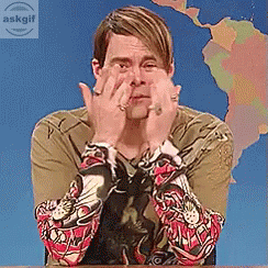 When your mom is beating you and all of a sudden you got visitors.