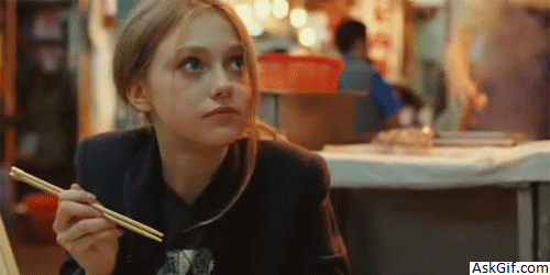 When you taste non-veg for the first time.