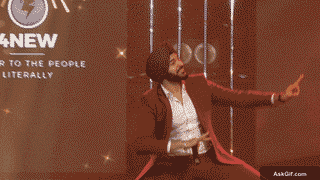 When you realize the dance challenge is harder than it looks!